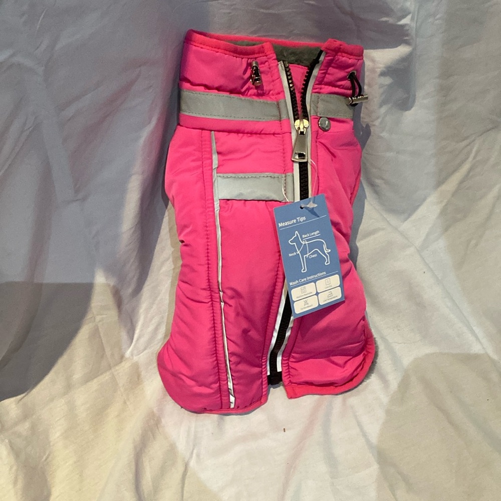 Small dog warm waterproof doggie jacket (corgi Chihuahua)